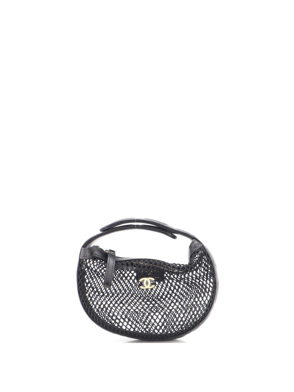 Chanel Cc Hobo Pouch Bag Mesh With #337421C40B